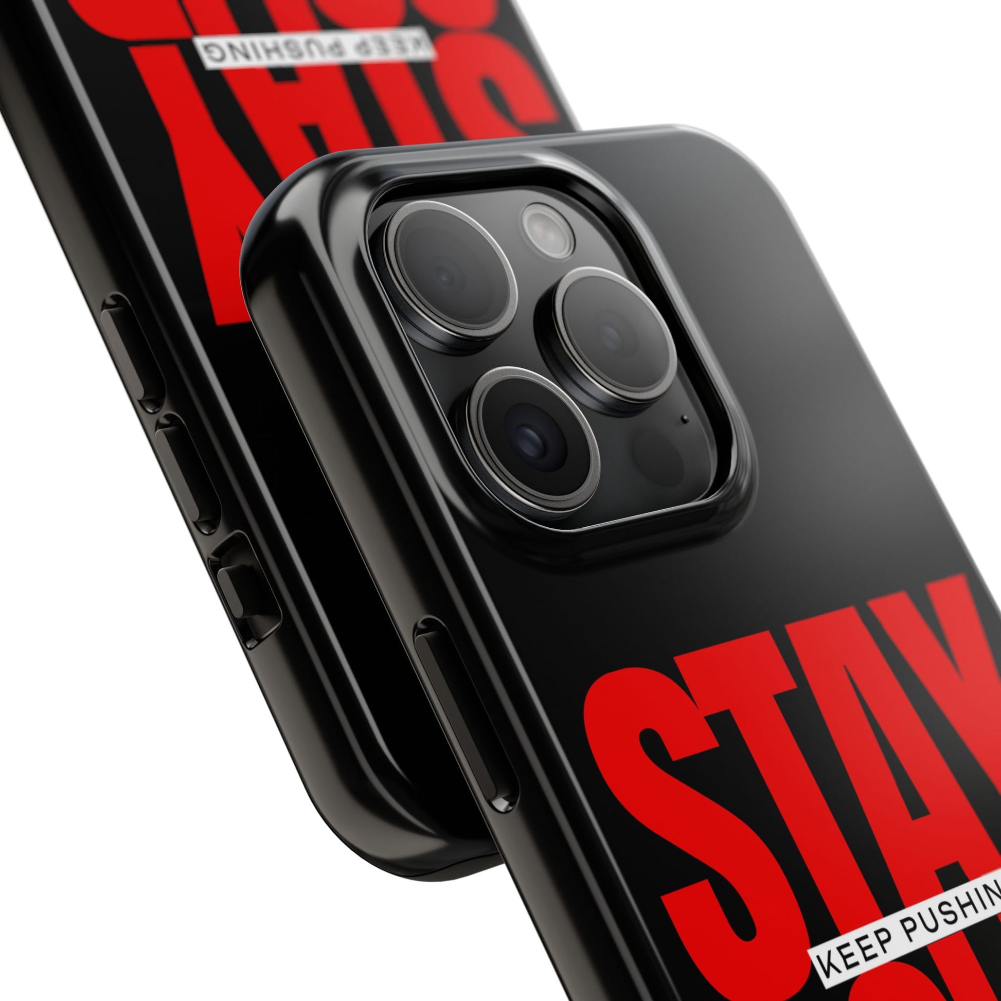 “Stay Solid” Motivational Tough iPhone Case - CaseBud