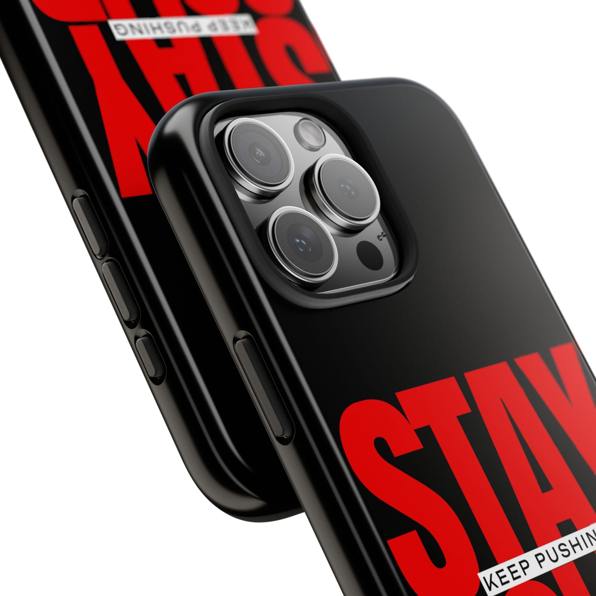 “Stay Solid” Motivational Tough iPhone Case - CaseBud