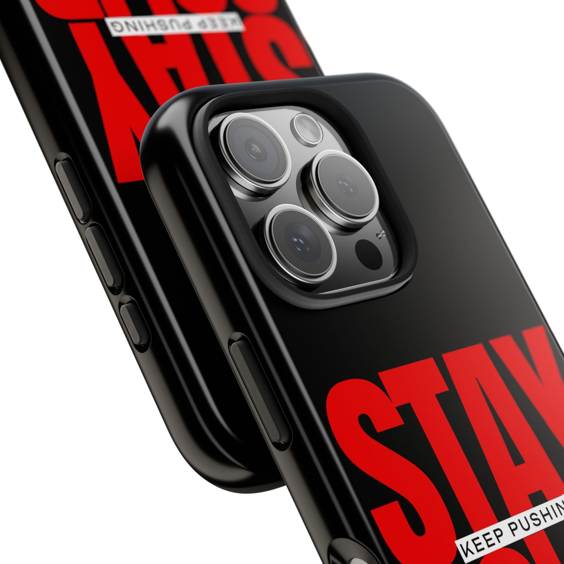 “Stay Solid” Motivational Tough iPhone Case - CaseBud
