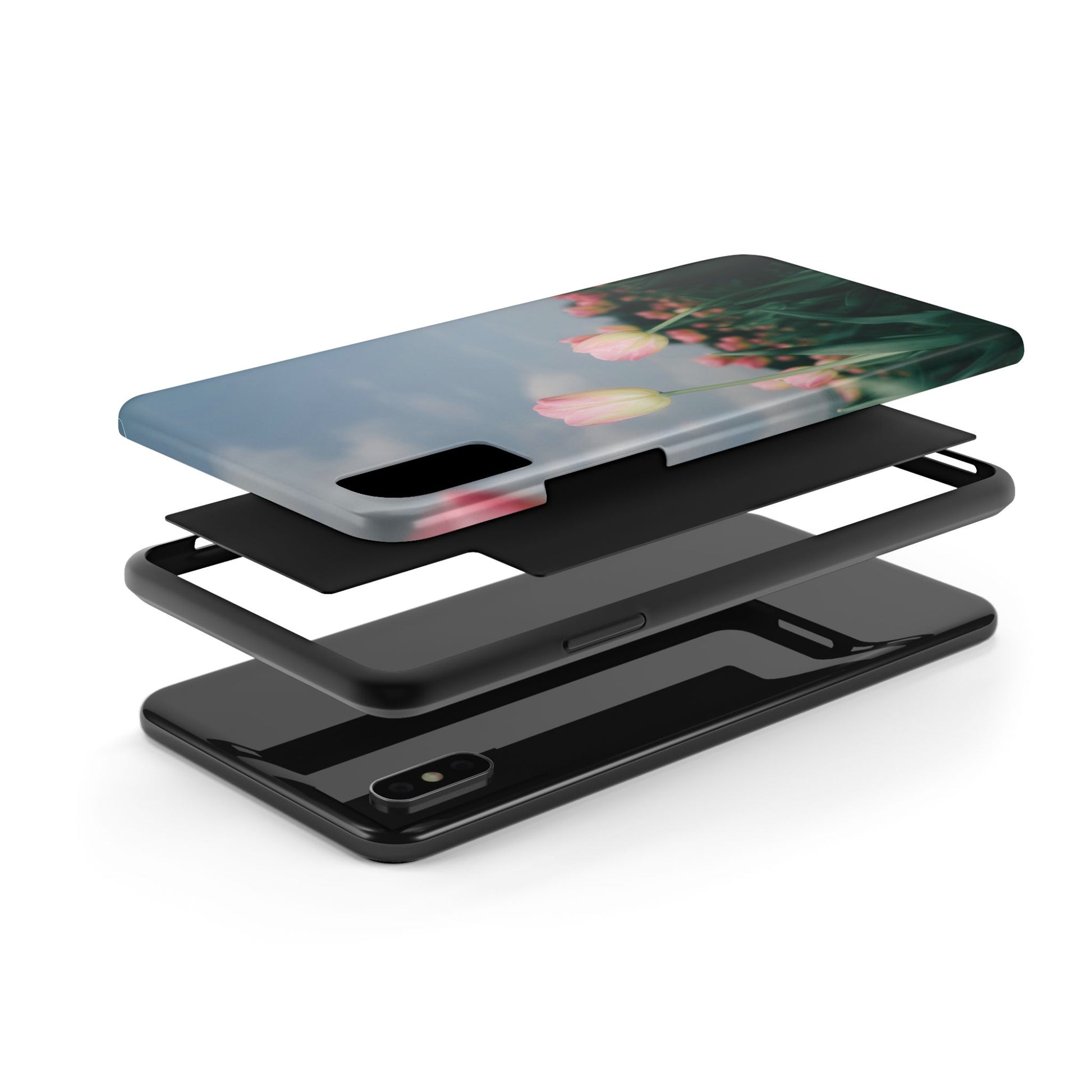 Floral Serenity Tough iPhone Case - CaseBud