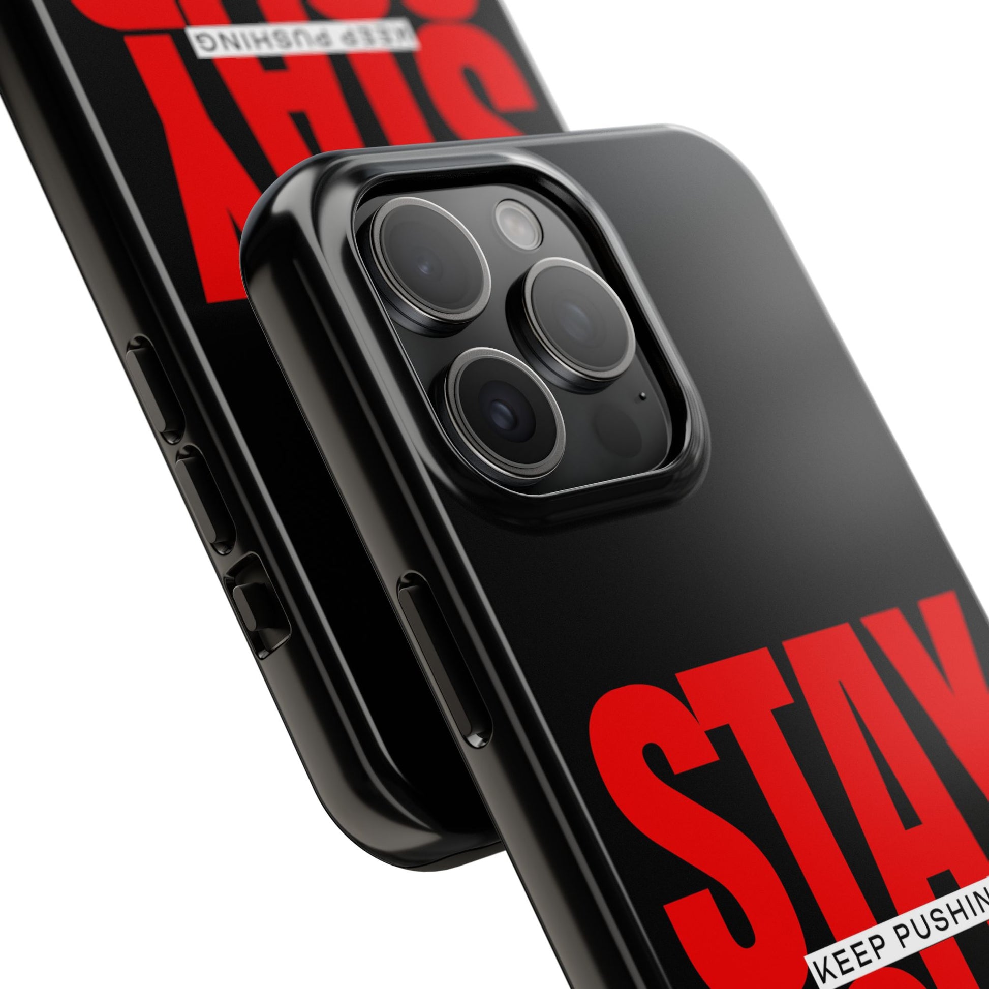 “Stay Solid” Motivational Tough iPhone Case - CaseBud