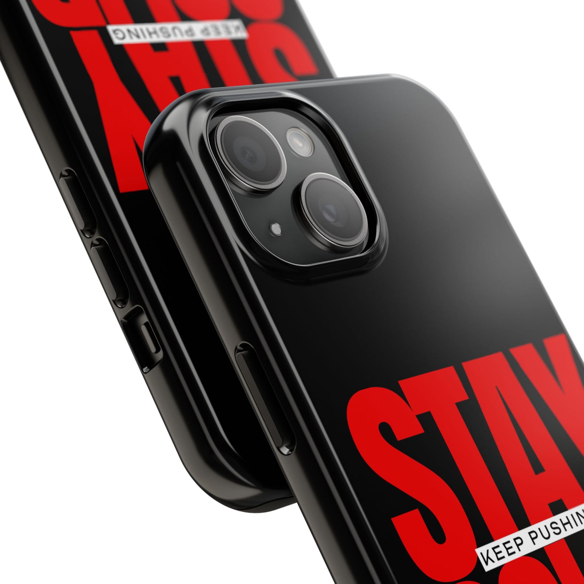 “Stay Solid” Motivational Tough iPhone Case - CaseBud
