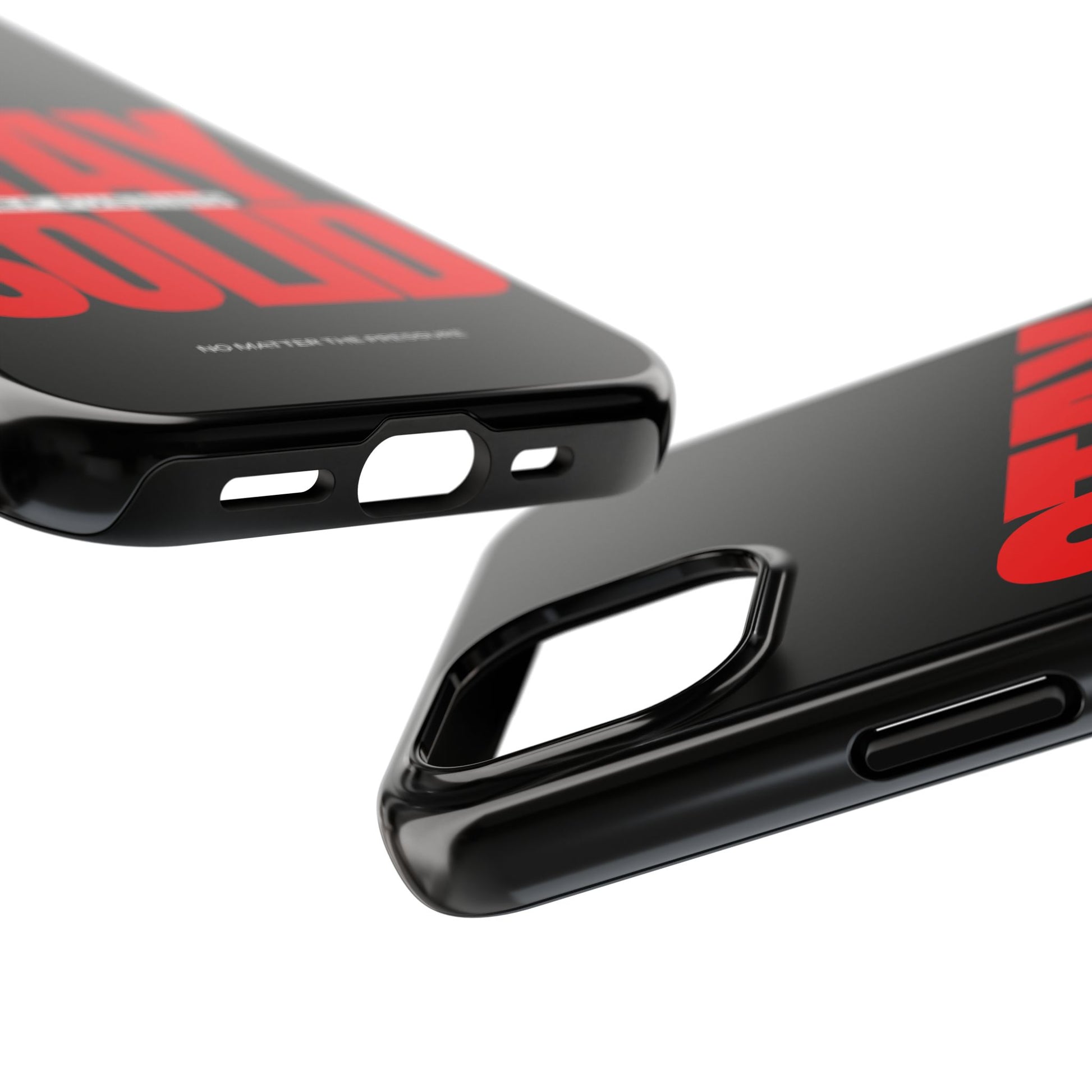 “Stay Solid” Motivational Tough iPhone Case - CaseBud