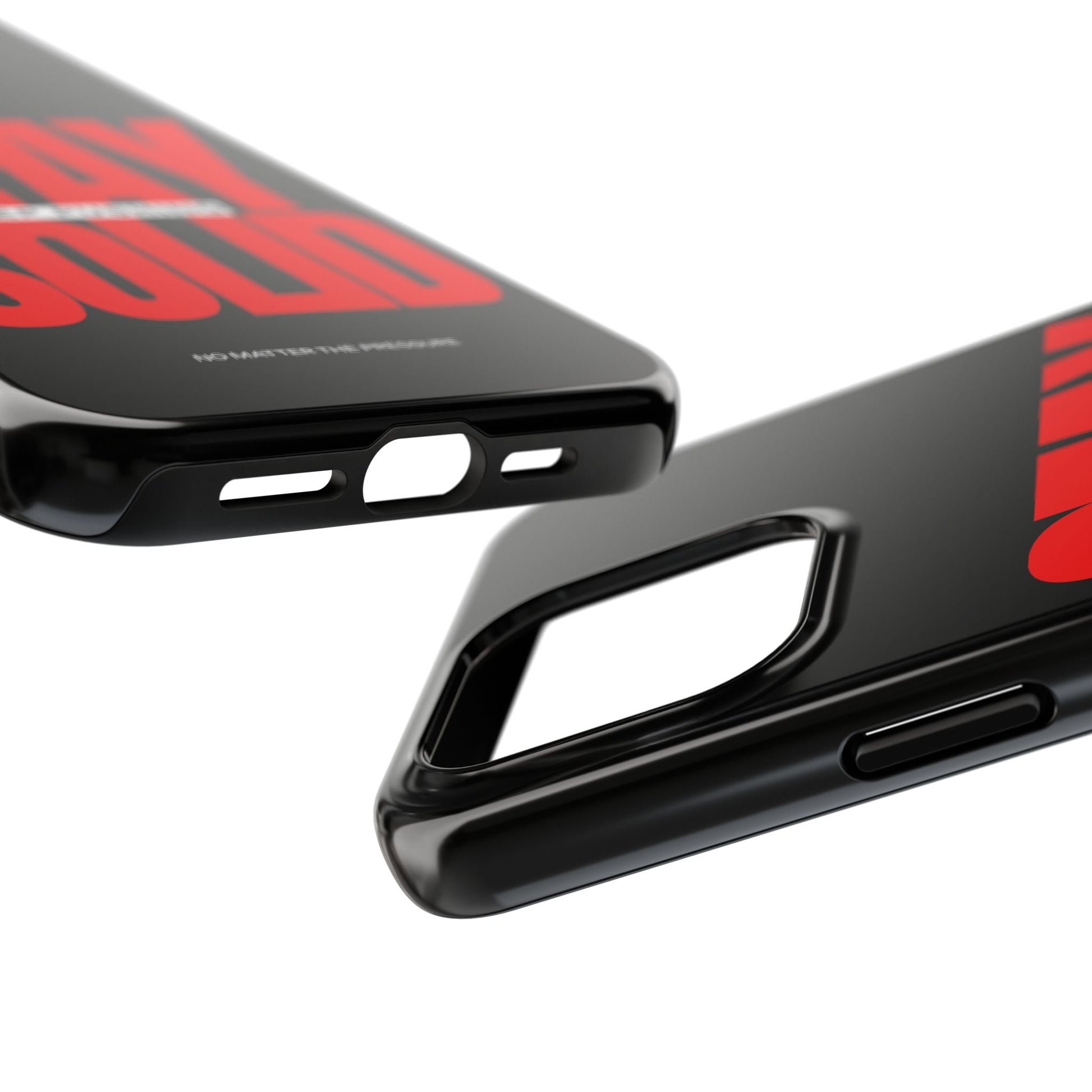 “Stay Solid” Motivational Tough iPhone Case - CaseBud