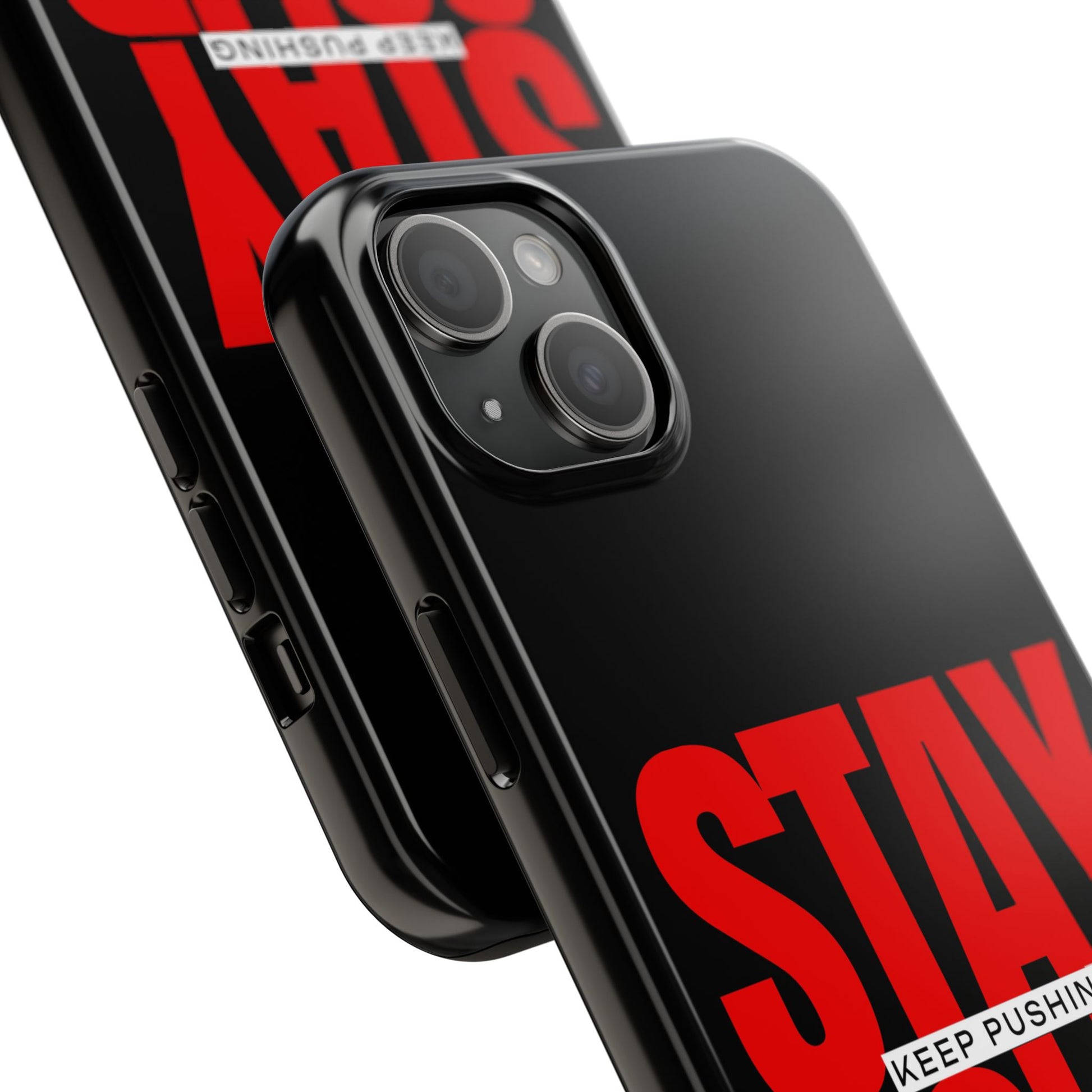 “Stay Solid” Motivational Tough iPhone Case - CaseBud