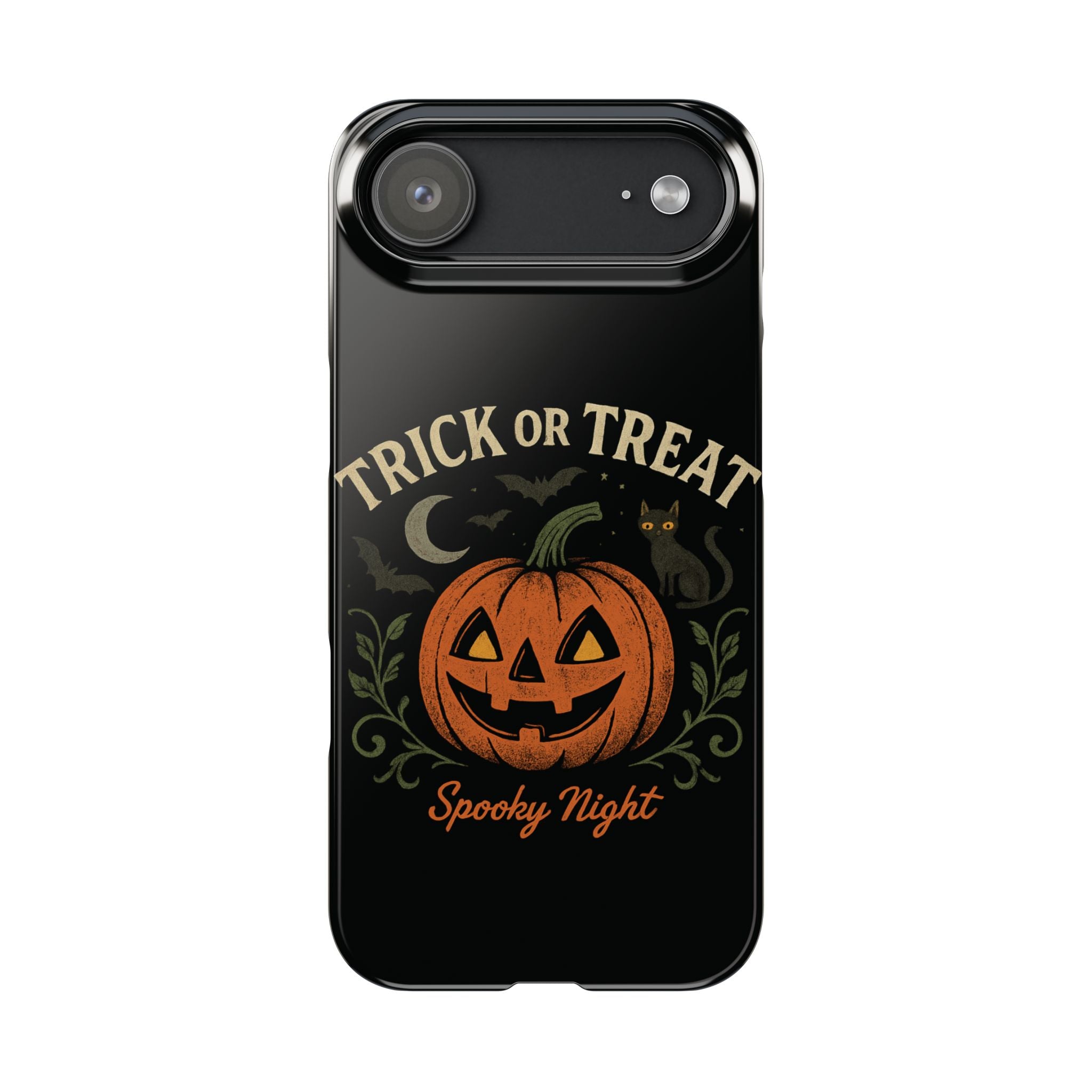 Halloween Trick or Treat Slim iPhone Case