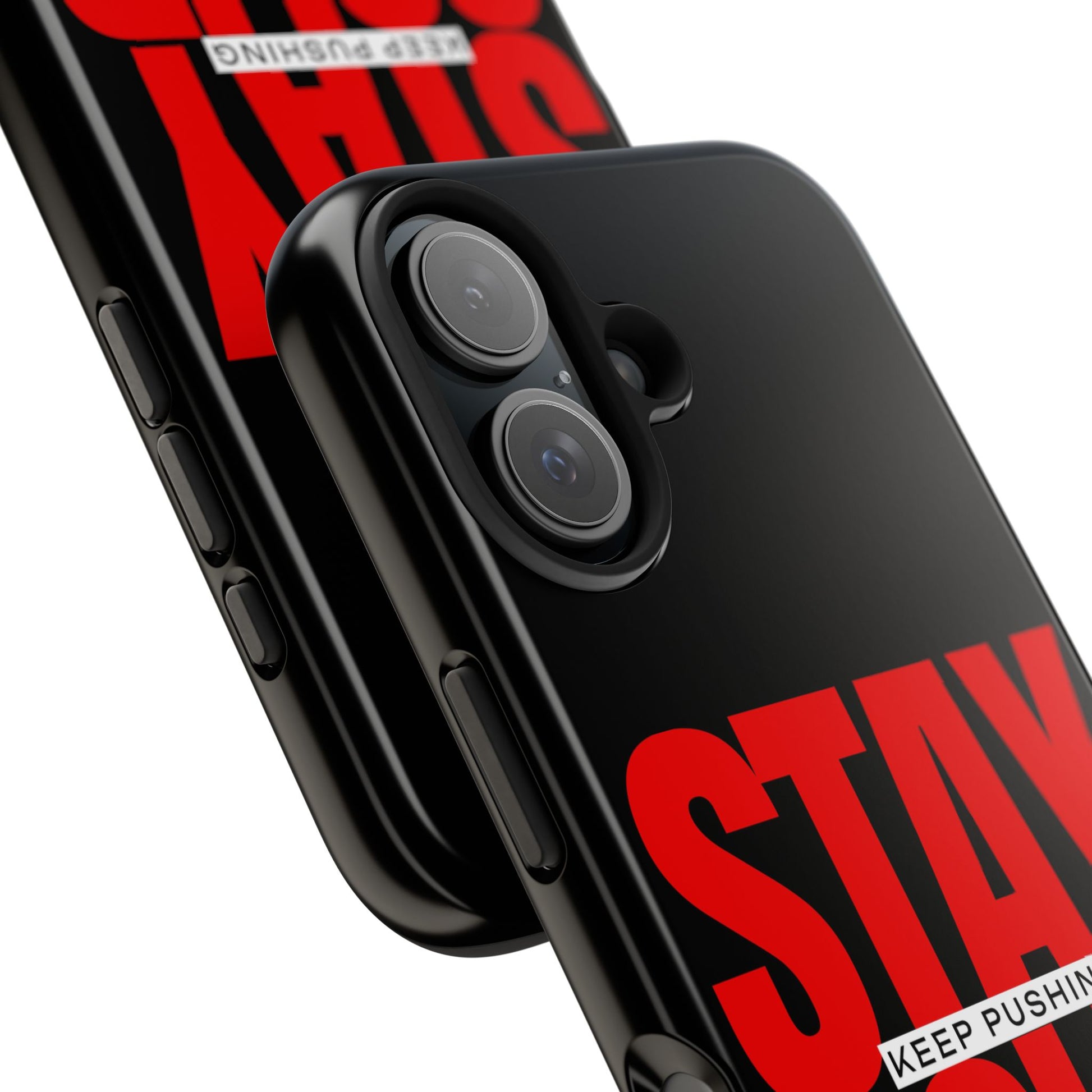“Stay Solid” Motivational Tough iPhone Case - CaseBud