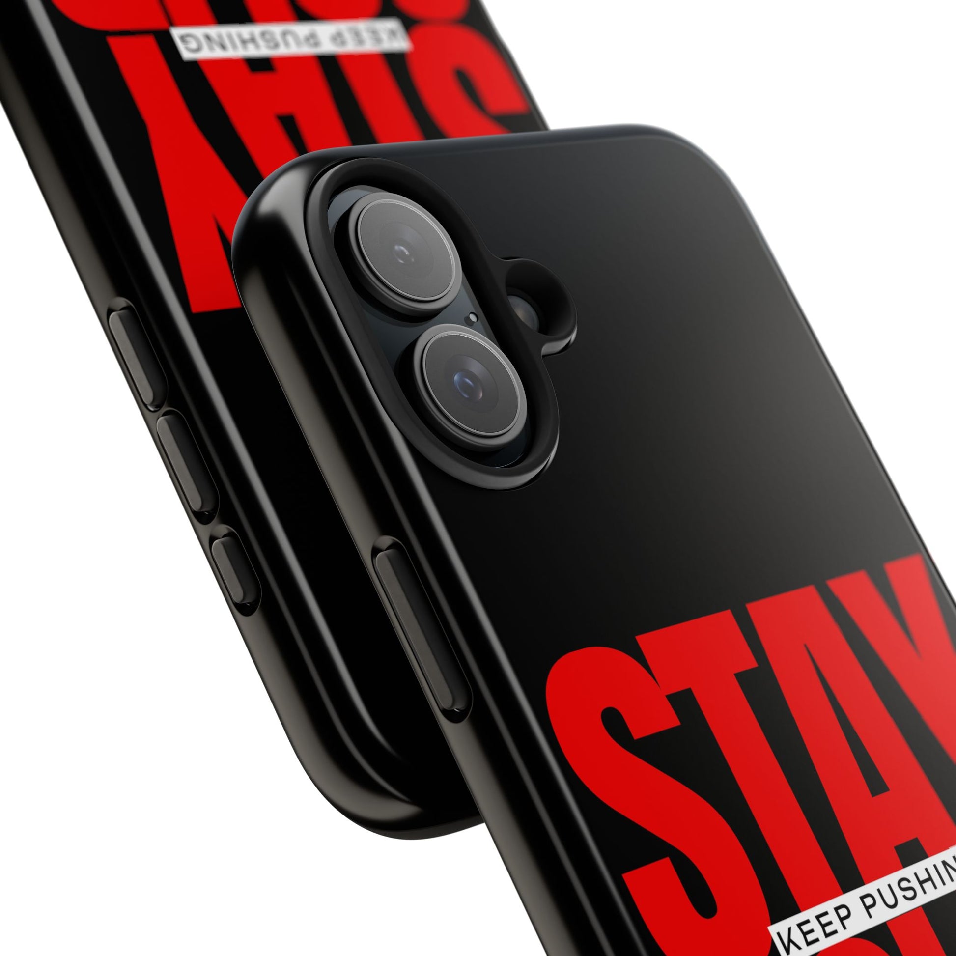 “Stay Solid” Motivational Tough iPhone Case - CaseBud