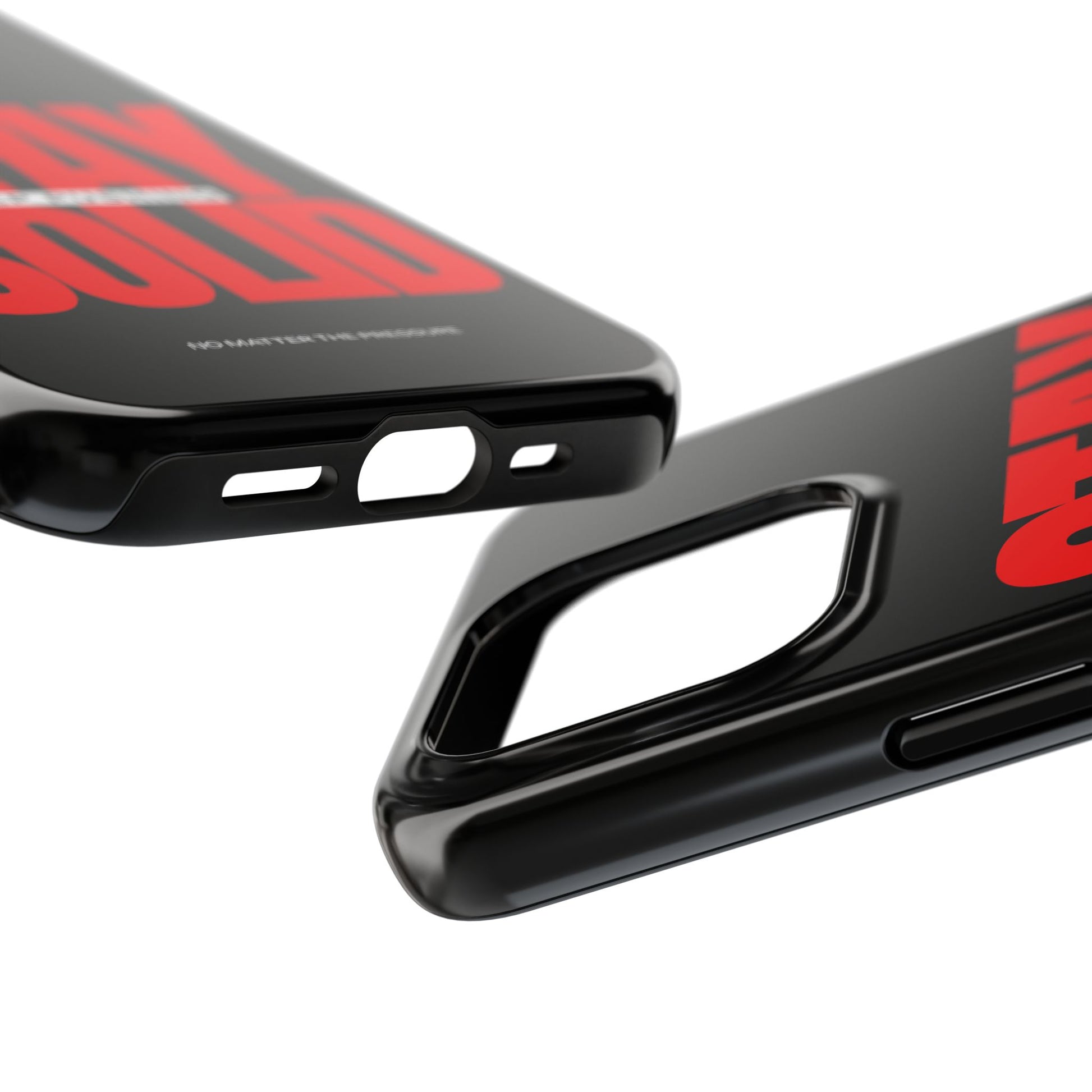 “Stay Solid” Motivational Tough iPhone Case - CaseBud
