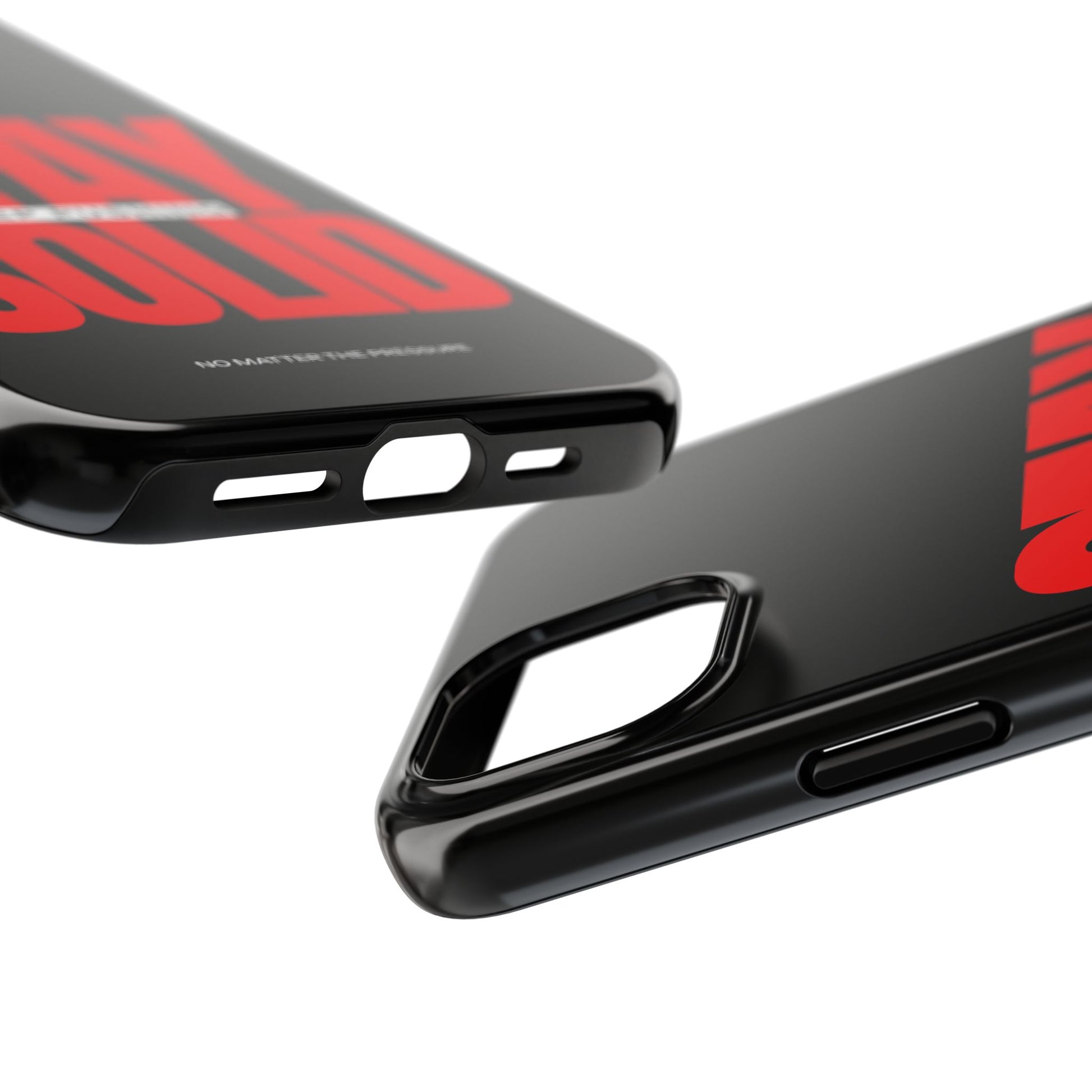 “Stay Solid” Motivational Tough iPhone Case - CaseBud